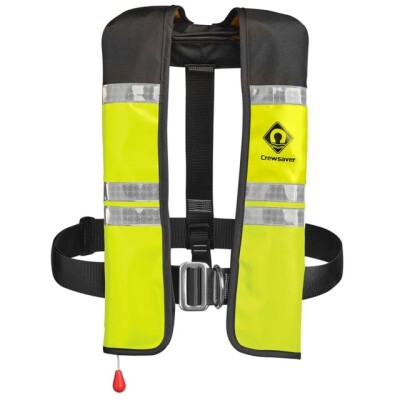 crewsaver crewfit 150n wipleclean yellow
